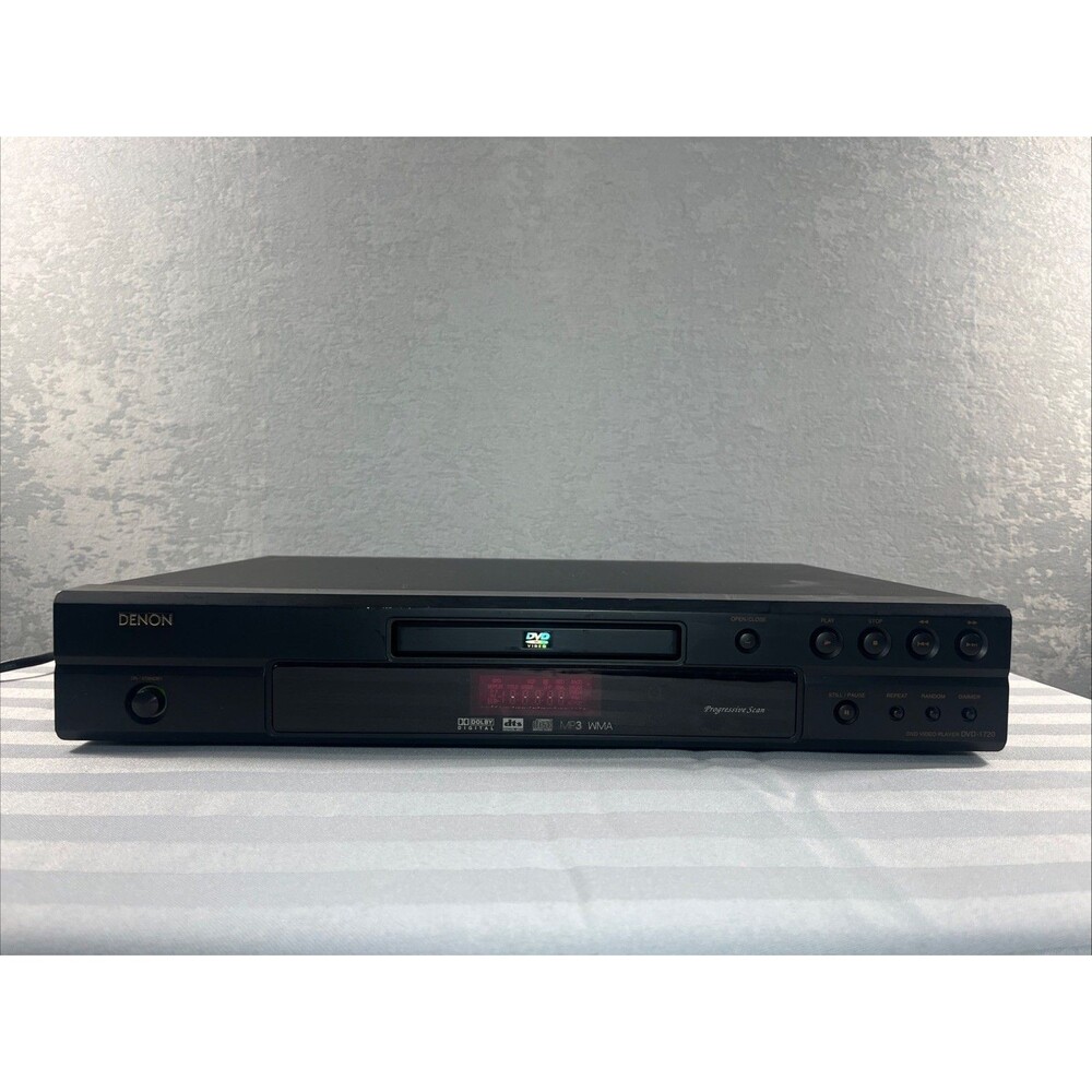 Denon DVD-1720 DVD CD Player Progressive Scan Audio Video No Remote Tested
